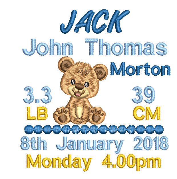 Cubbyford the Memory bear- Brown