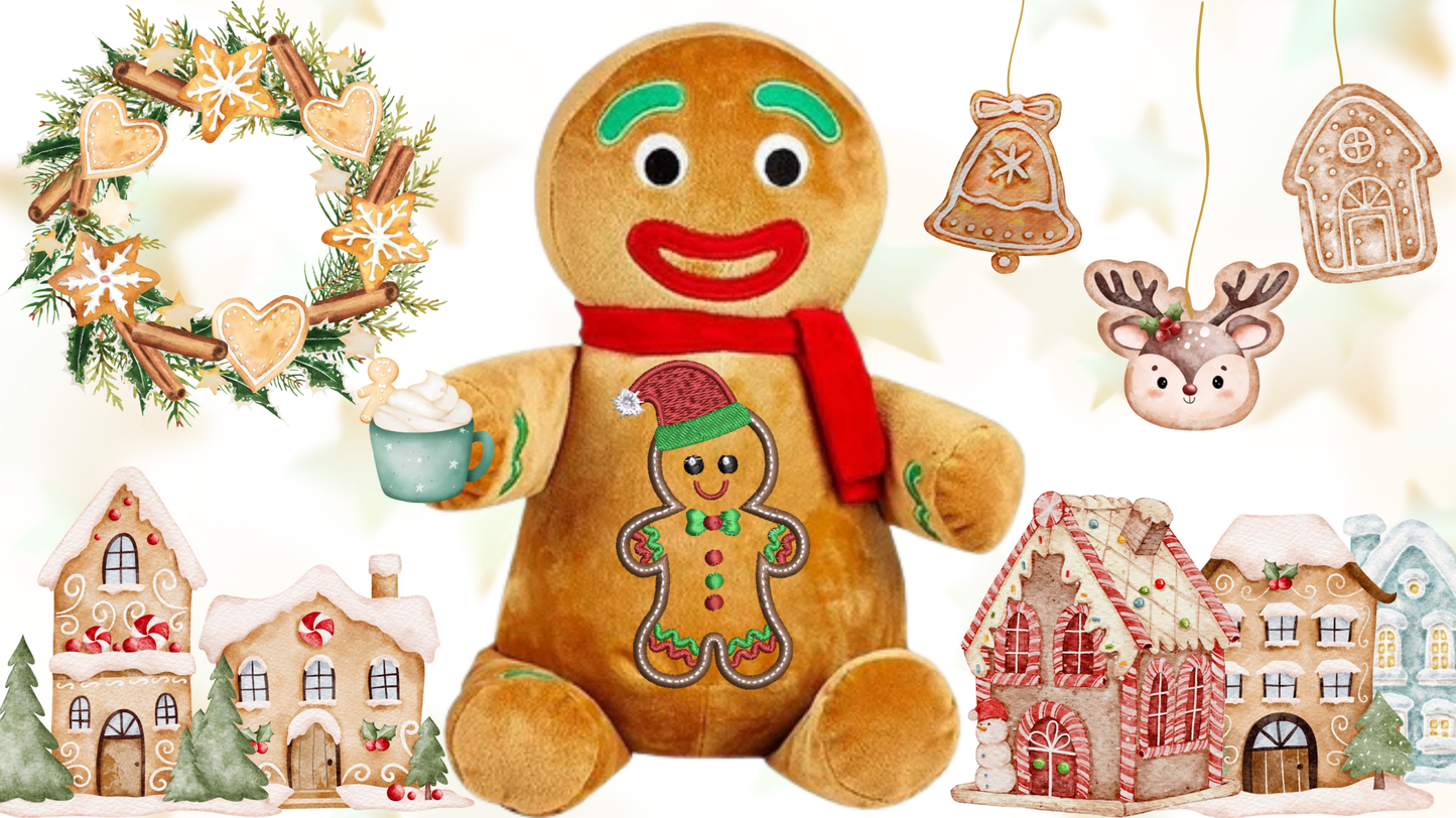 Gingerbread Memory Bear