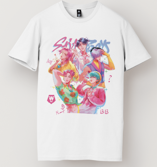 KPop Saja Boys Drawings Tee