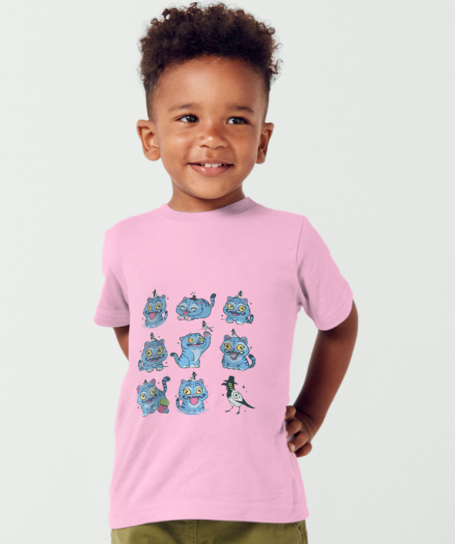 KPop Derpy Tigers Tee