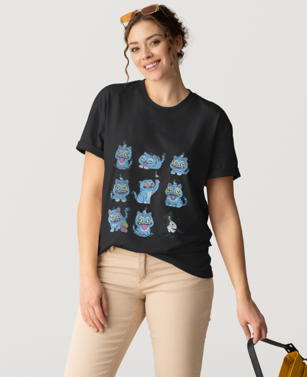 KPop Derpy Tigers Tee