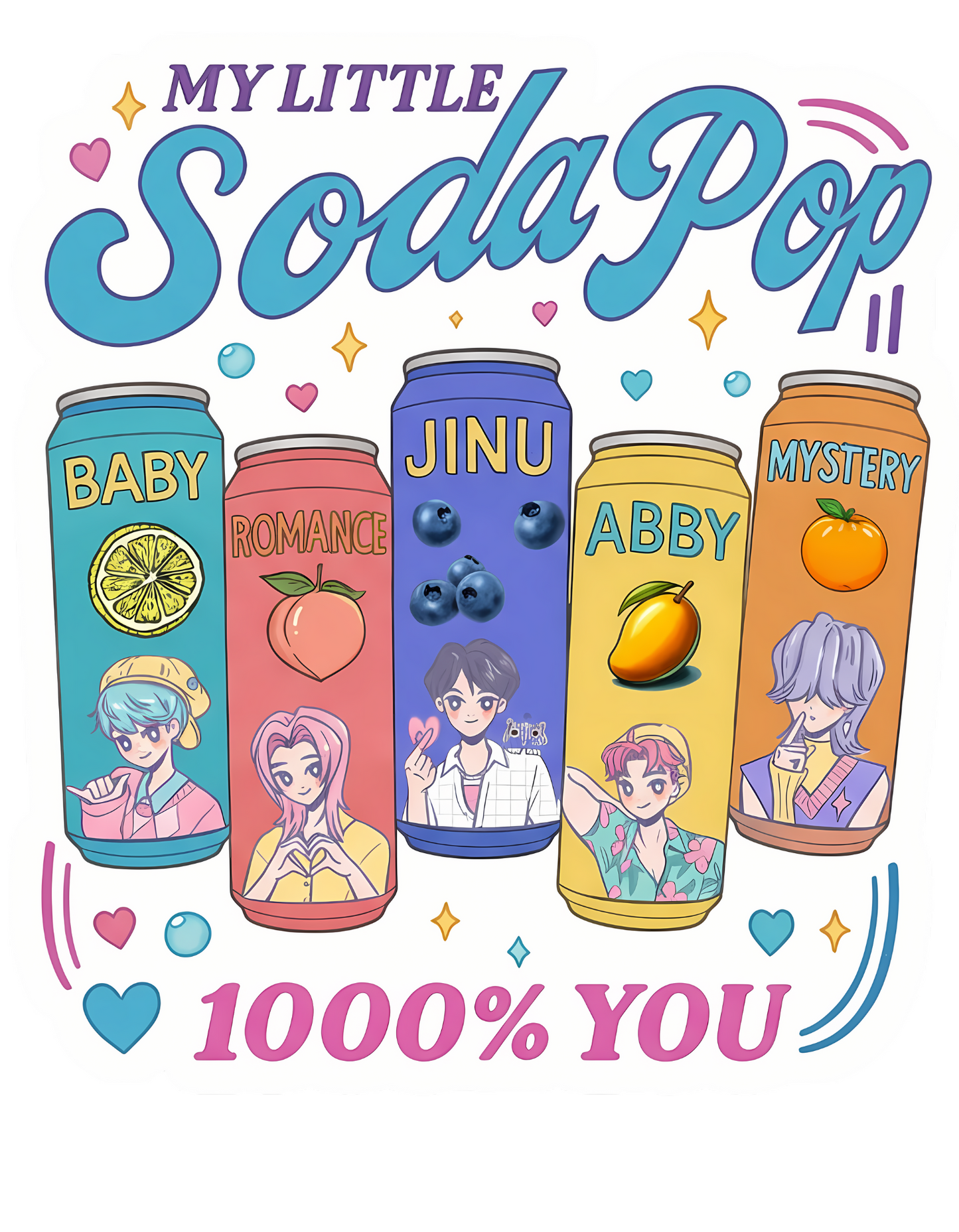 KPop Saja Boys Soda Pop Tee